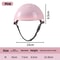Pink Pet Motorcycle Helmet For Dogs And Cats 8