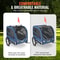 SucceBuy Foldable Pet Bike Trailer And Bicycle Carrier 3