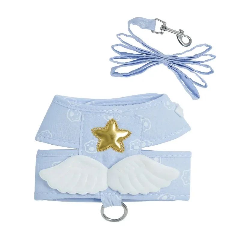 Angel Wing Pet Harness And Leash Set For Dogs And Cats 6