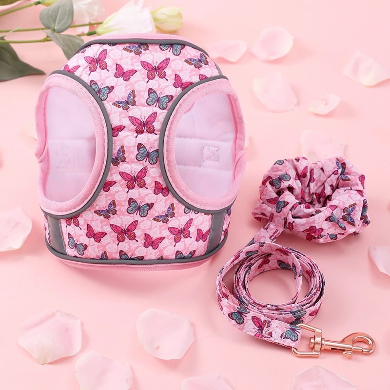 CozyPaw Winter Dog Harness And Leash Set 7