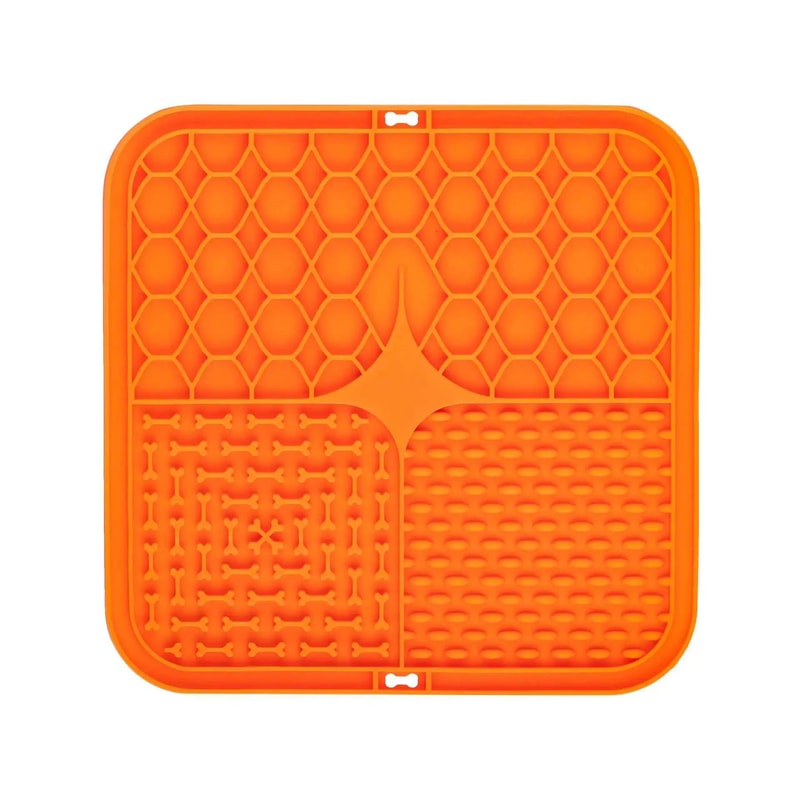 CalmLick Silicone Slow Feeder Lick Mat 9
