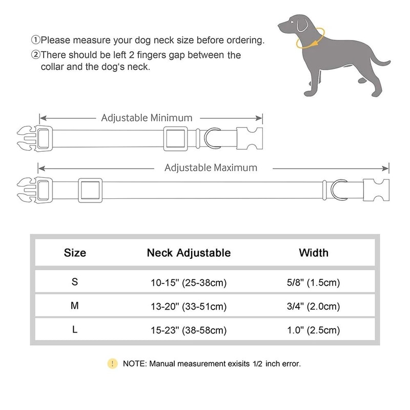 Personalized Waterproof Dog Collar With Soft Padding 5