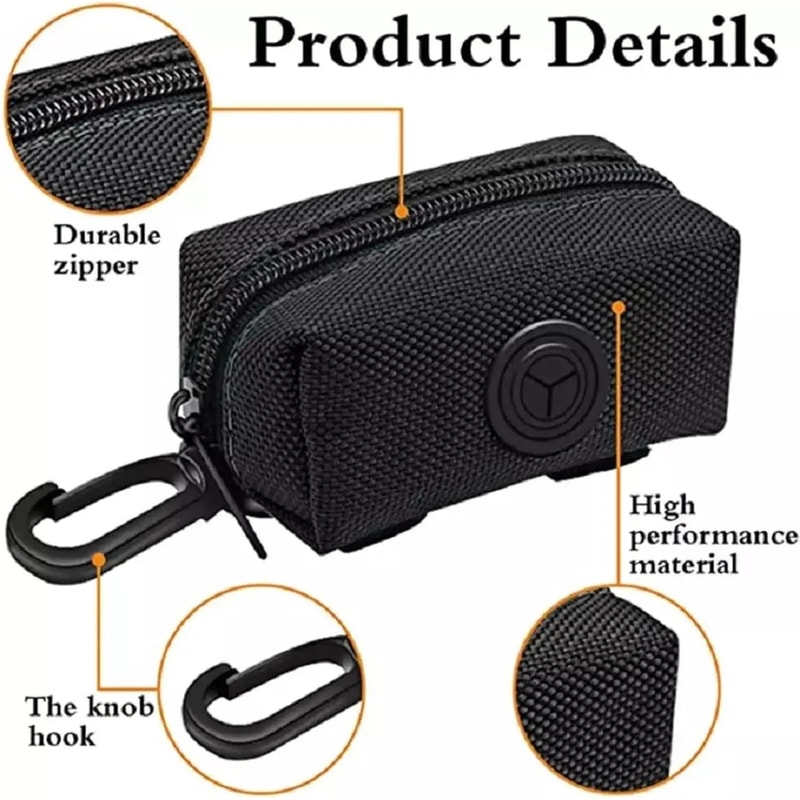 Portable Dog Poop Bag Holder Pet Waste Bag Dispenser Container 1