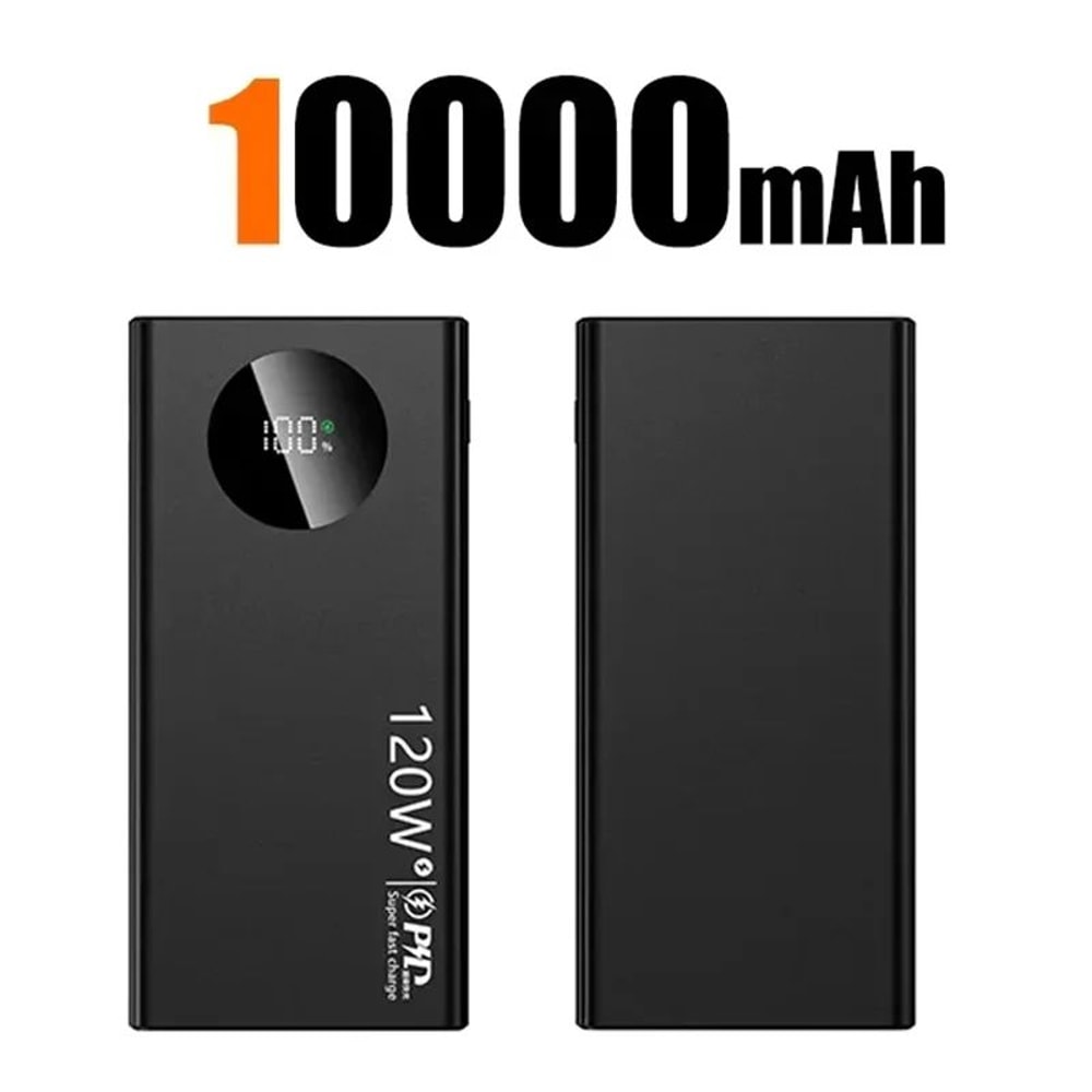 50000mAh Power Bank 120W Fast Charging High Capacity Portable Charger 1