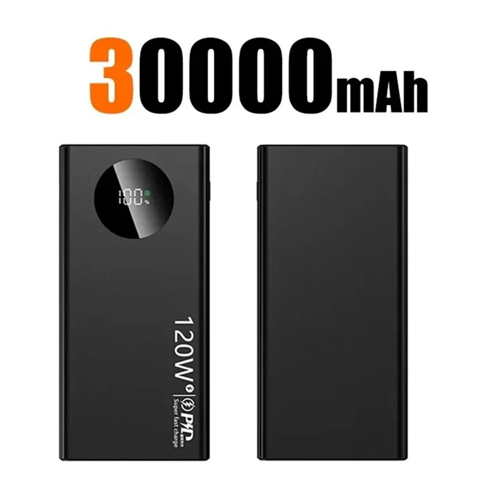 50000mAh Power Bank 120W Fast Charging High Capacity Portable Charger 2