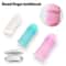 Silicone Pet Finger Toothbrush Soft Oral Cleaning Brush For Dogs And Cats 0