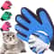 Breathable Pet Grooming Gloves Cat And Dog Hair Removal Brush Set 0