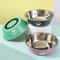 Stainless Steel Dog Food And Water Bowl With Non Slip Silicone Base 1