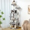 Large Cat Tree Tower With Scratching Posts Hammock Condos And Padded Perches For Indoor Cats 0