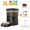 ROJECO Smart Automatic Cat Feeder With WIFI Control 7
