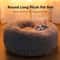 CloudNest Plush Donut Pet Bed 0