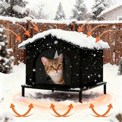 warmhaven outdoor cat shelter house