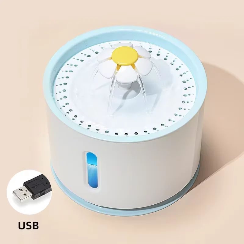 PureFlow Stainless Steel Cat Water Fountain 6