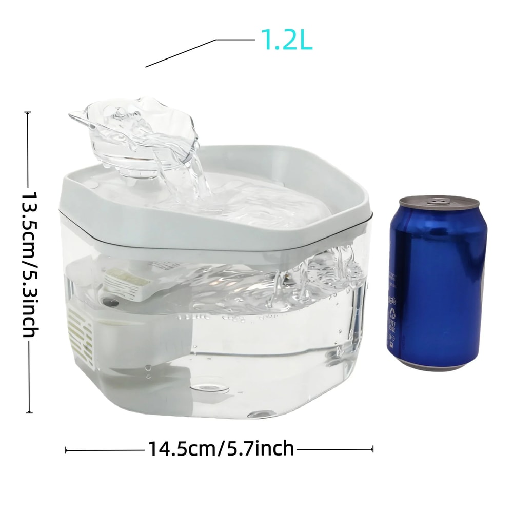 FlowSip USB Cat Water Fountain 1