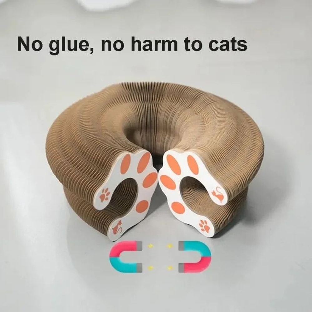 KittyKurlz Accordion Cat Scratching Toy 2