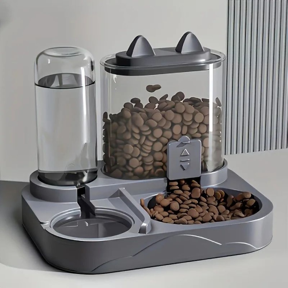 DualFlow Automatic Pet Feeder And Water Station 0