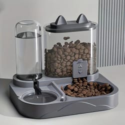 dualflow automatic pet feeder and water station