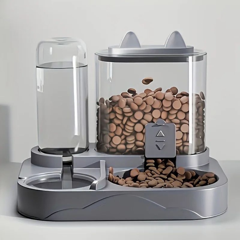 DualFlow Automatic Pet Feeder And Water Station 1