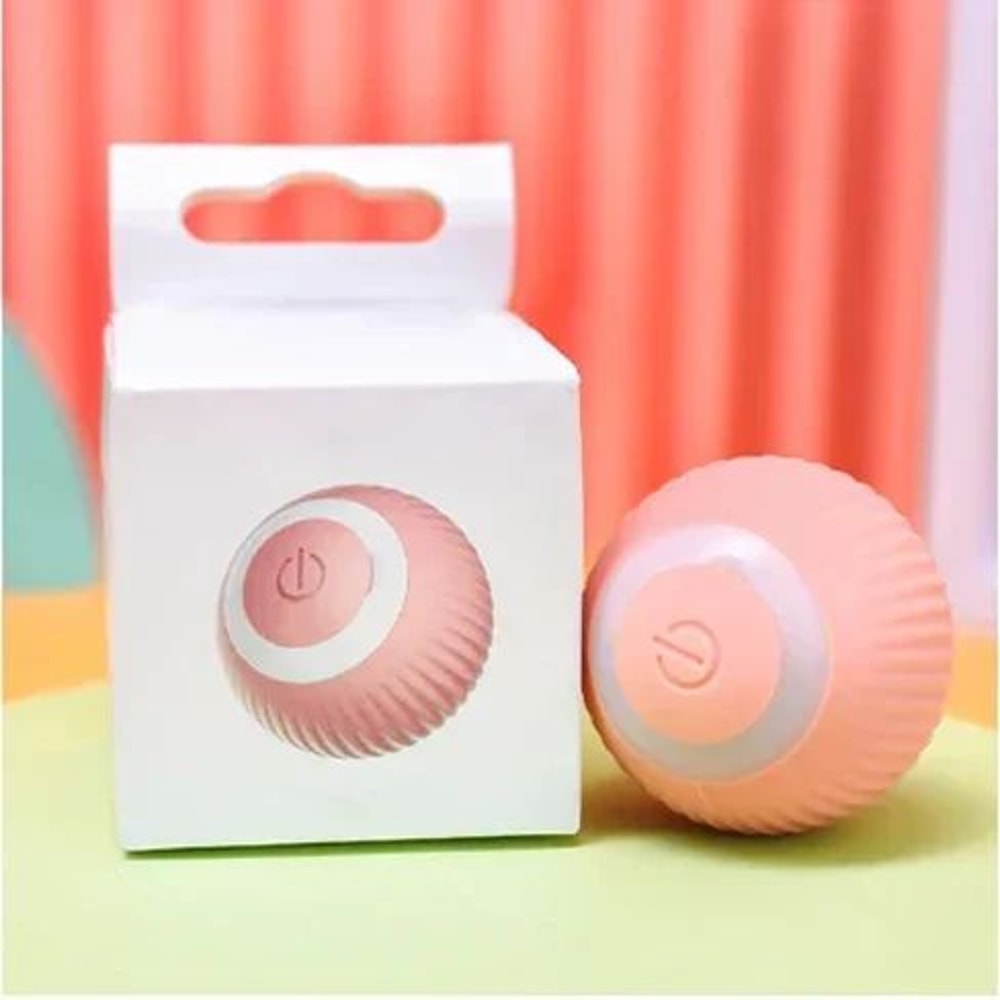 SpinPounce Automatic Rolling Cat Ball Toy 7