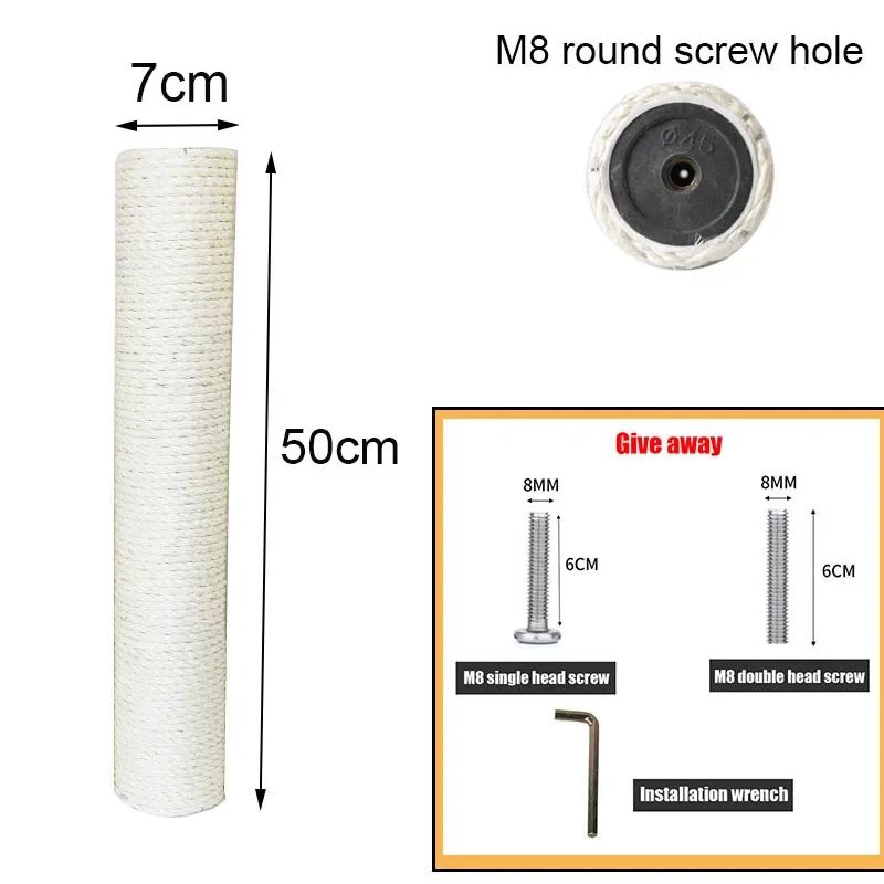 ClawCraft Sisal Cat Scratching Post Replacement 14