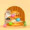 TripleSpin Interactive Cat Ball Track Toy 5