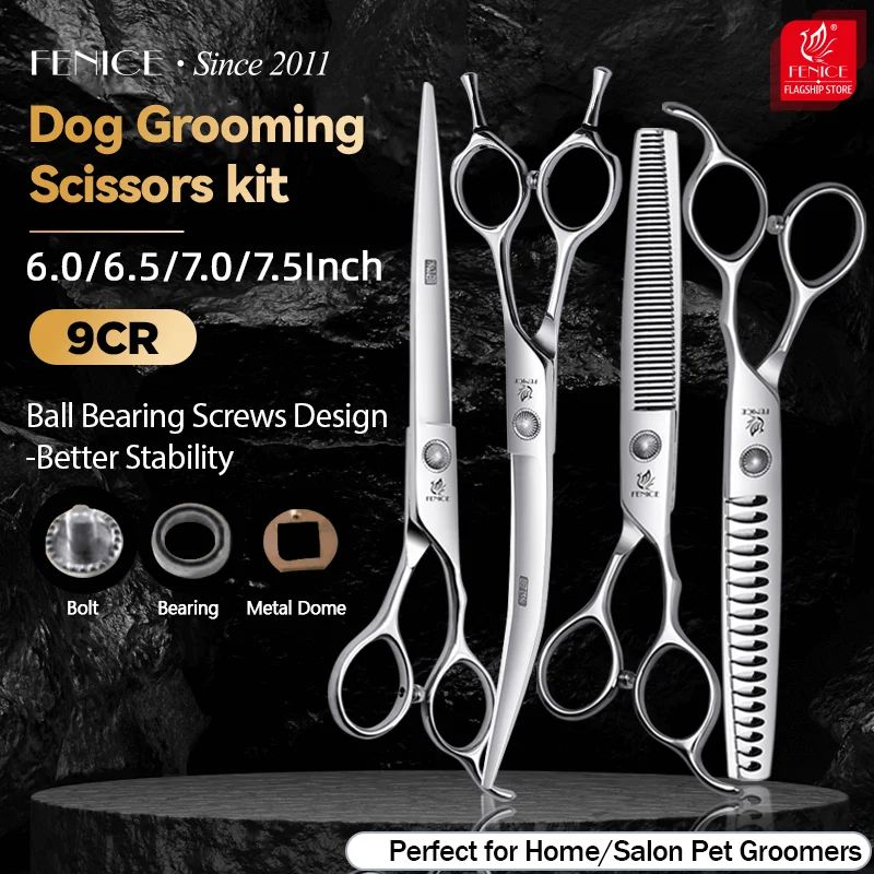 Fenice Precision Pet Grooming Shears Set 0