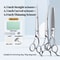 Fenice Precision Pet Grooming Shears Set 12