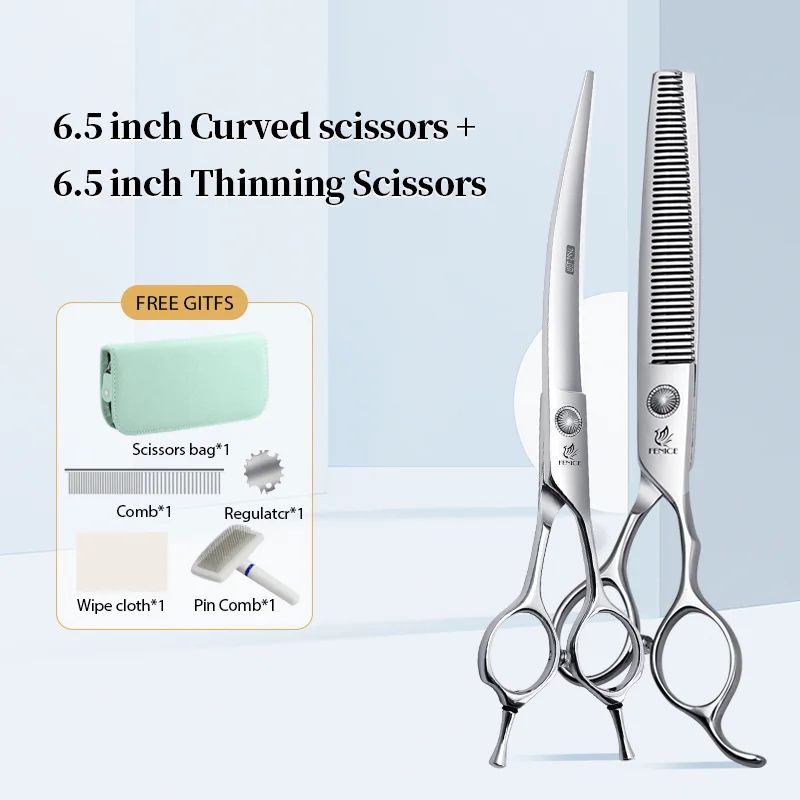 Fenice Precision Pet Grooming Shears Set 16
