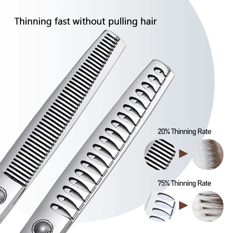 Fenice Precision Pet Grooming Shears Set 4