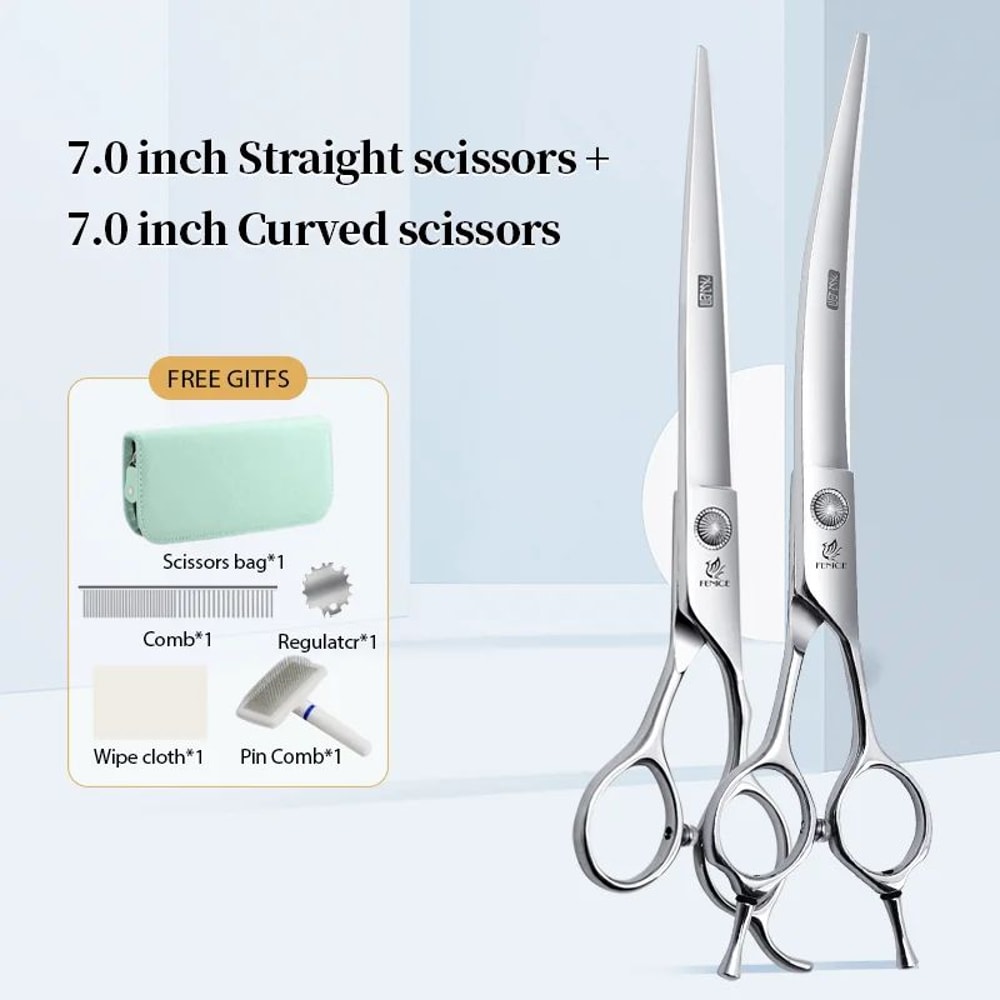 Fenice Precision Pet Grooming Shears Set 7