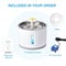 32L Stainless Steel Cat Water Fountain Automatic Pet Water Dispenser 4