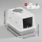 Stainless Steel Covered Cat Litter Box With Non Slip Mat 13