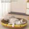 Oval Cat Scratching Board Corrugated Cat Scratcher Bed 4