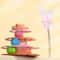 4 Layer Interactive Cat Turntable Toy With Feather Wand 8