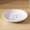 Ceramic Cat Snack Bowl With Silicone Anti Slip Pad 6