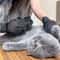 SilkyTouch Pet Grooming Gloves For Cats And Dogs 3
