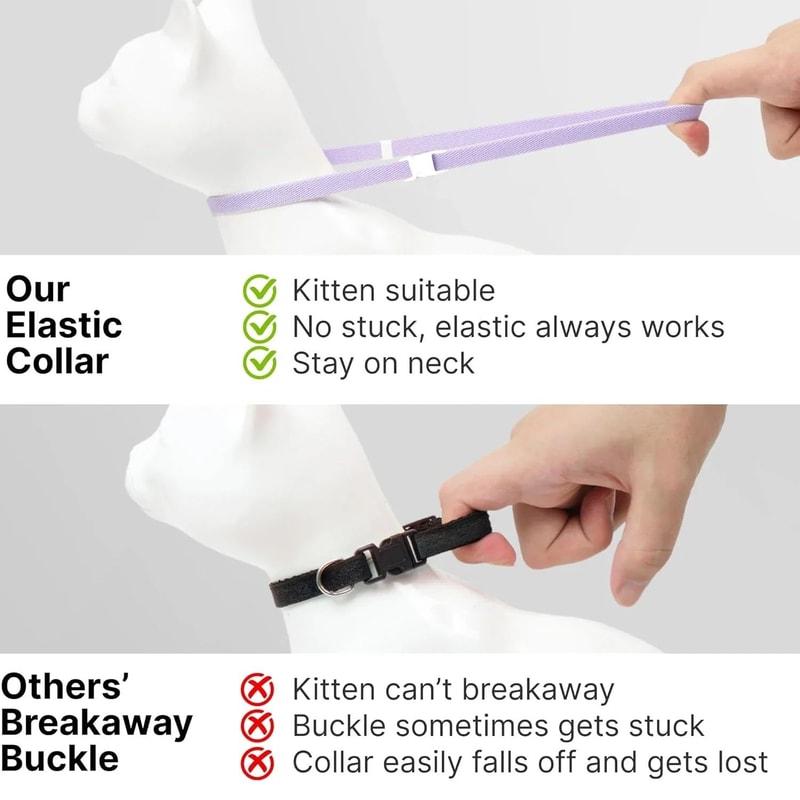 CozyPaw Safety Cat Collar For Cats And Small Pets 3