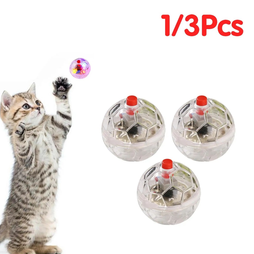 GlowPounce Interactive Motion Light Ball For Cats 5