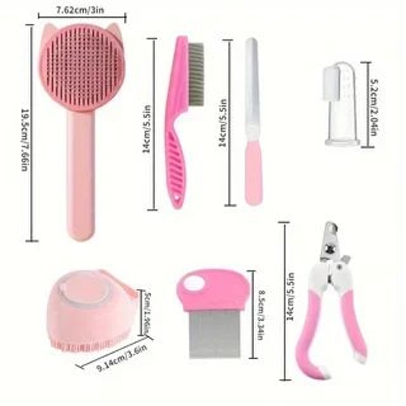 PurrCare Complete Cat Grooming Kit 3