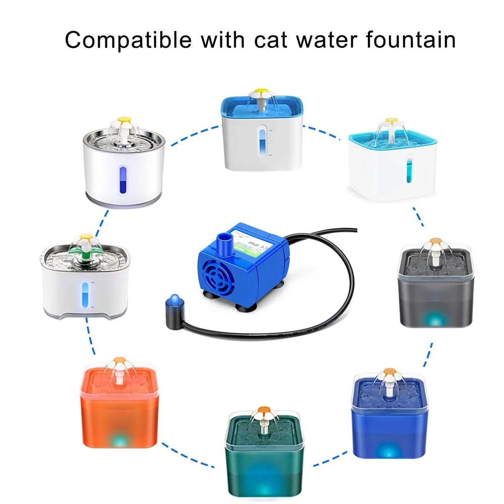 FlowGlow Cat Fountain Water Pump Replacement 2