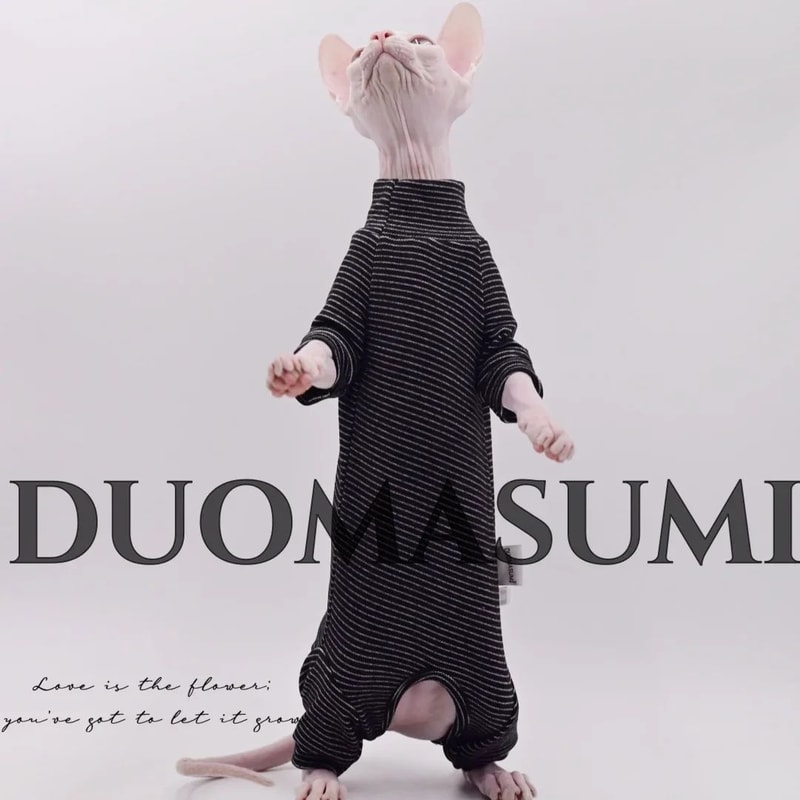 WarmPurr Cozy Cat Jacket For Hairless Cats 0
