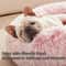 CloudNest Plush Calming Pet Bed For Cats And Dogs 3
