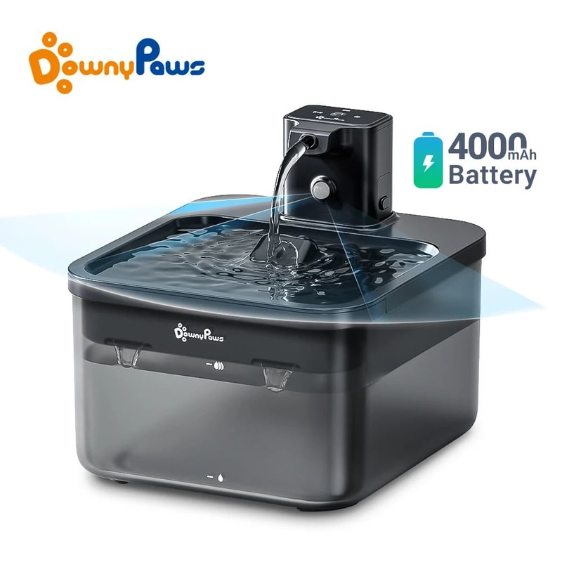 PureFlow Wireless Cat Water Fountain 25L 0
