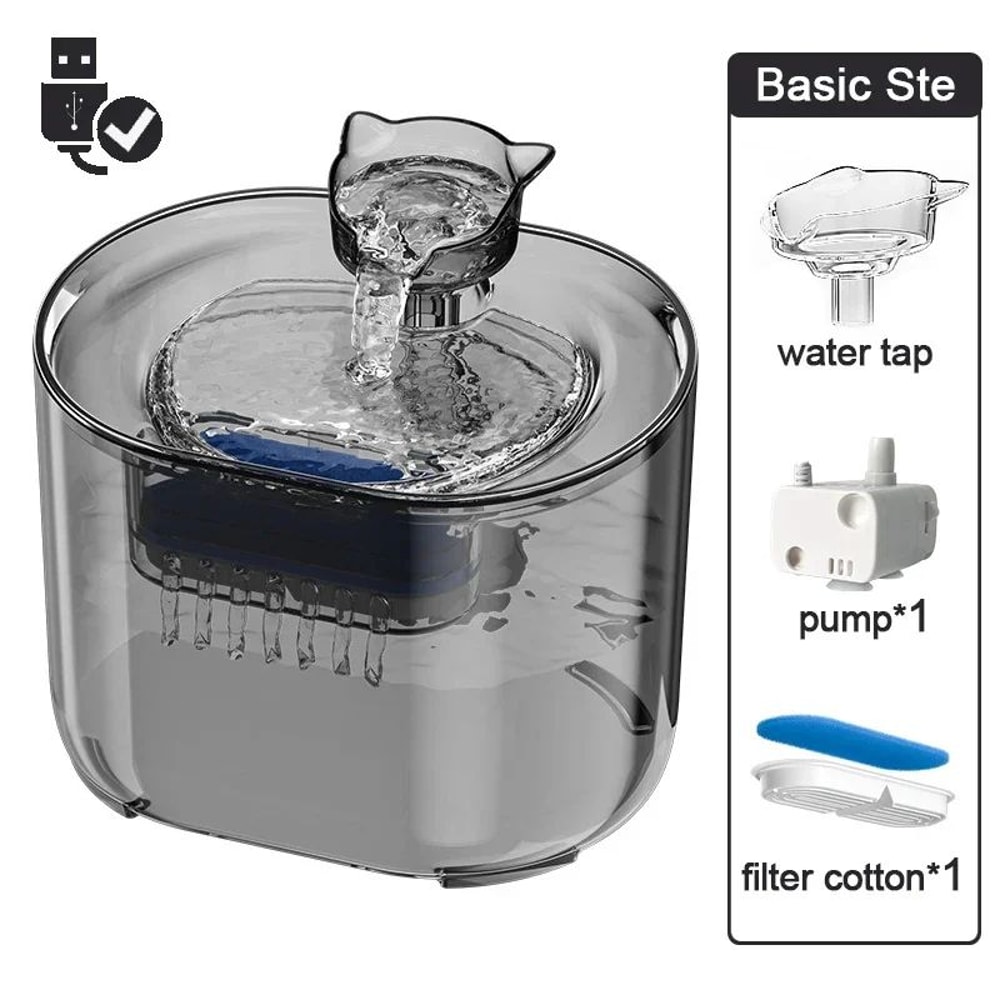 FreshFlow Automatic Cat Water Fountain 9