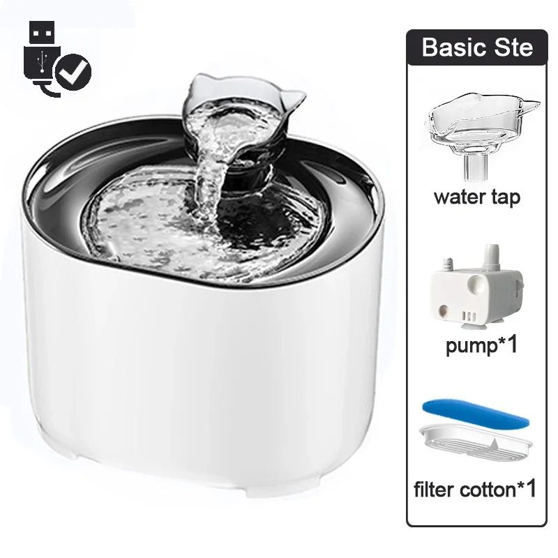 FreshFlow Automatic Cat Water Fountain 10