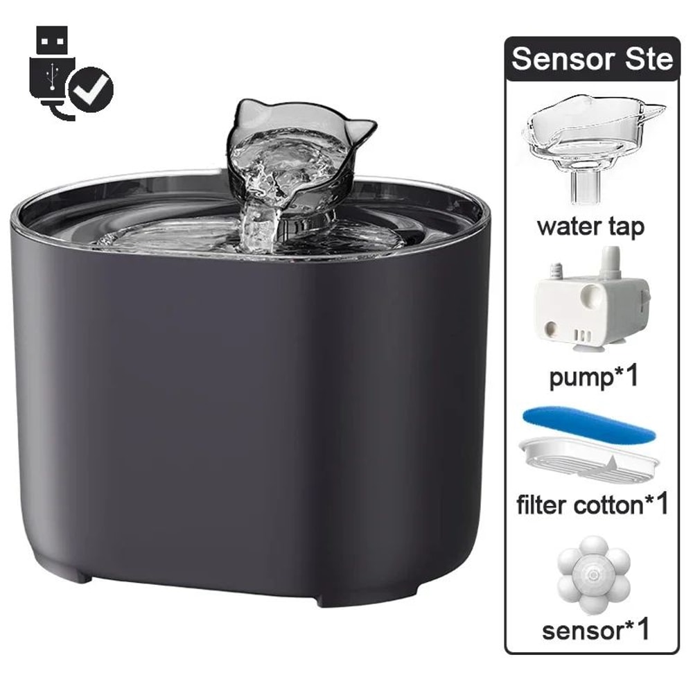 FreshFlow Automatic Cat Water Fountain 8