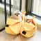 Cozy Banana Cat Bed For Indoor Cats And Small Dogs 3