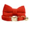 Personalized Velvet Cat Collar With Name Engraving And Bell 1