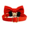 Personalized Velvet Cat Collar With Name Engraving And Bell 3