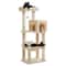 Multi Level Cat Tree Tower With Hammock And Scratching Posts 6